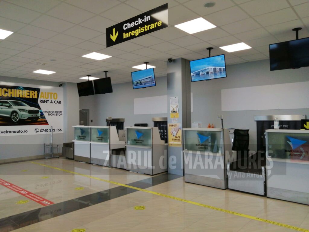 1,18 milioane de lei pentru noul terminal al Aeroportului Internațional Maramureș