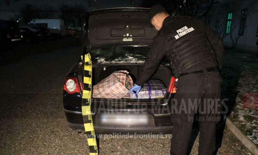Un bărbat și o femeie, acuzați de contrabandă. Cei doi au fost surprinși pe o strada din Sighetu Marmației