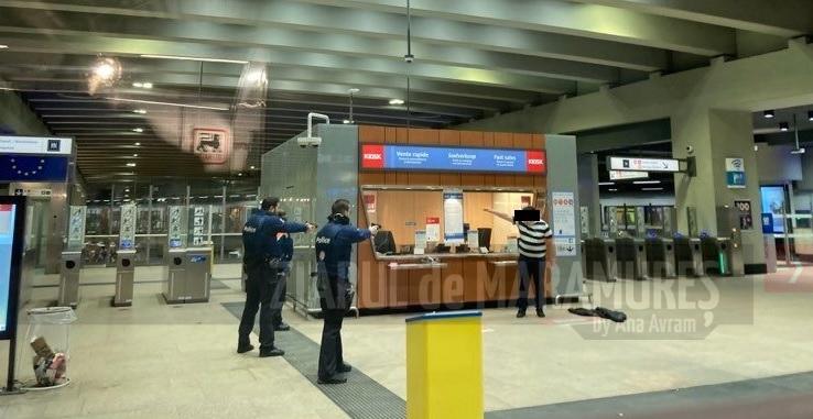 Atac cu cuţit într-o staţie de metrou din centrul Bruxellesului: 3 răniţi, dintre care unul grav