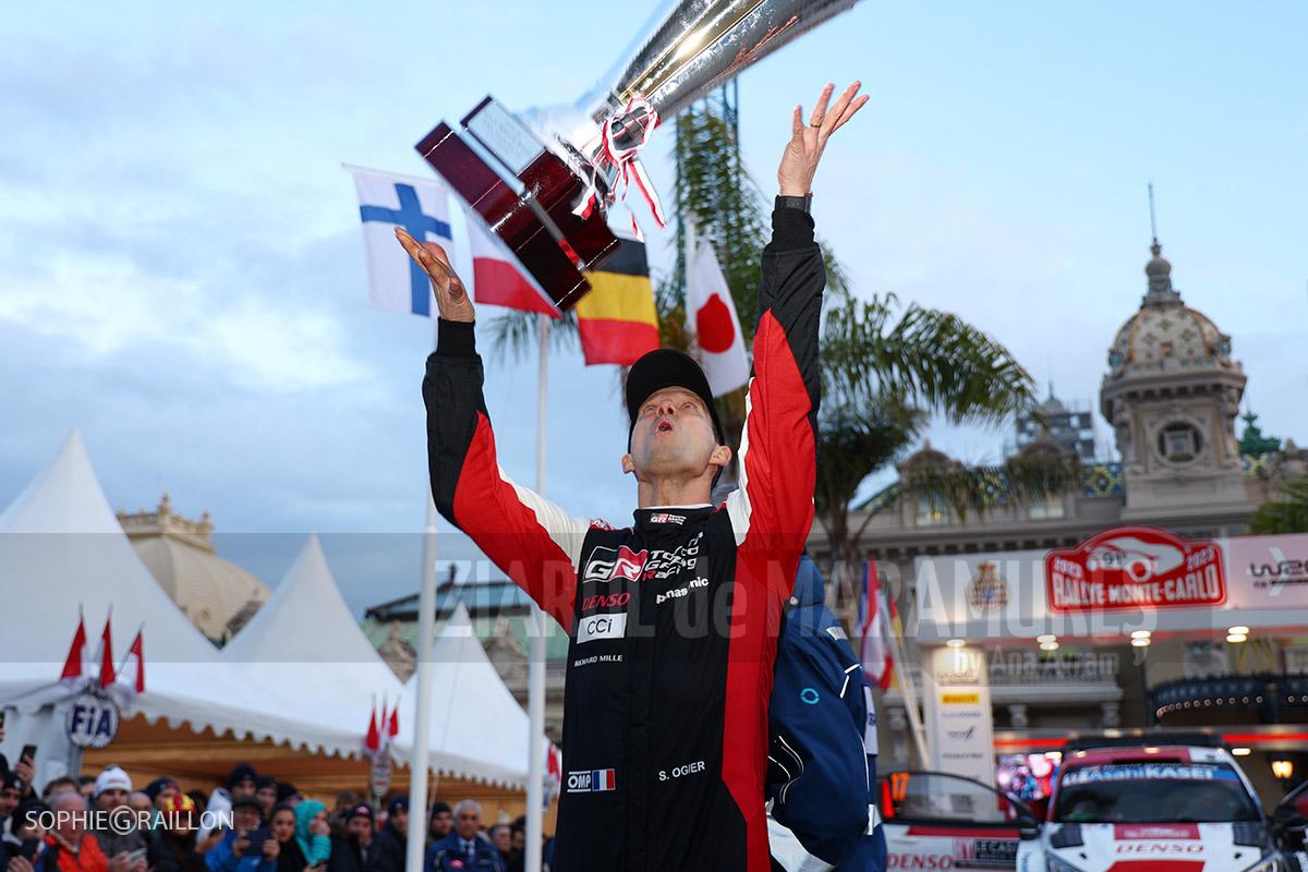 Auto: Sebastien Ogier (Toyota) a câştigat Raliul Monte Carlo pentru a noua oară în carieră, un record