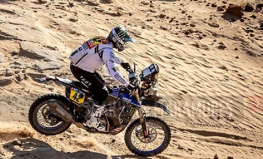 Moto: Francezul Adrien van Beveren (Honda), învingător în etapa a 5-a a Raliului Dakar; Gyenes – locul 38