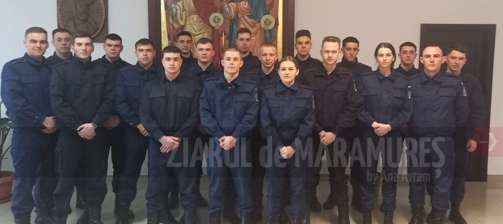 19 elevi subofițeri în practică la Jandarmeria Maramureș