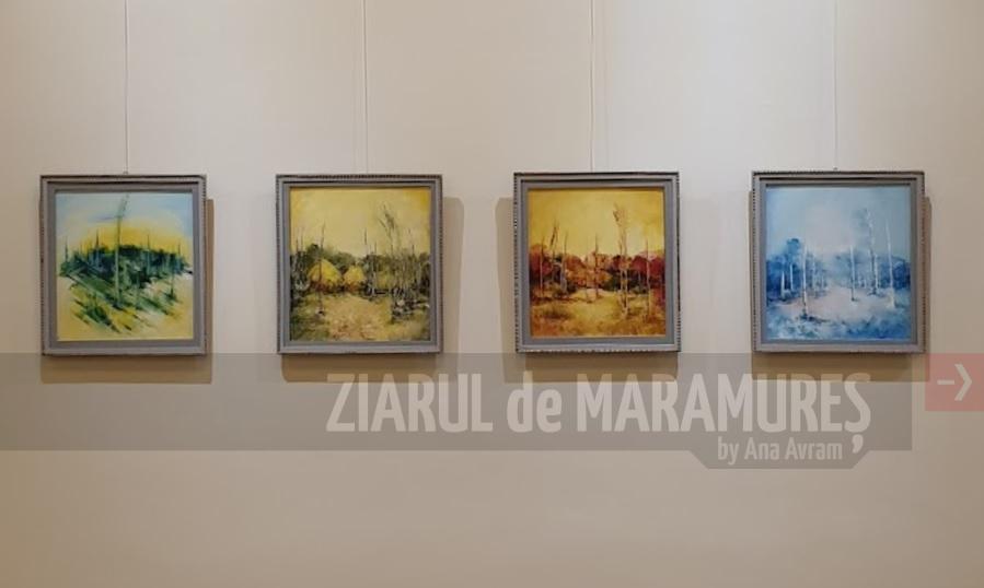 Maestrul Gheorghe Codrea în expoziție de pictură dedicată universului maramureșean la Sighetu Marmației