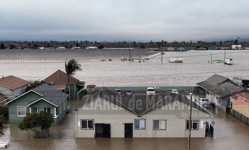 Doi morţi şi mii de persoane evacuate după ce o nouă furtună a lovit California