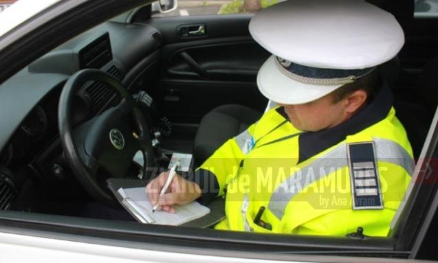 30 de șoferi au rămas pietoni în urma controalelor făcute de polițiști pe drumurile din Maramureș