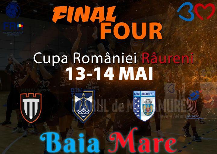 Vicecampioana României gazda Final-Four-ului Cupei României