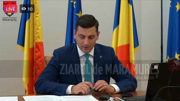 (VIDEO)Ionel Bogdan: Aprobăm Acordul de cooperare între Consiliul Judeţean Maramureş, Spitalul Județean de Urgență și UMF Cluj-Napoca
