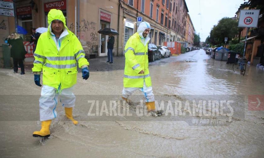 Doi morţi şi mii de persoane evacuate în urma inundaţiilor din nordul Italiei