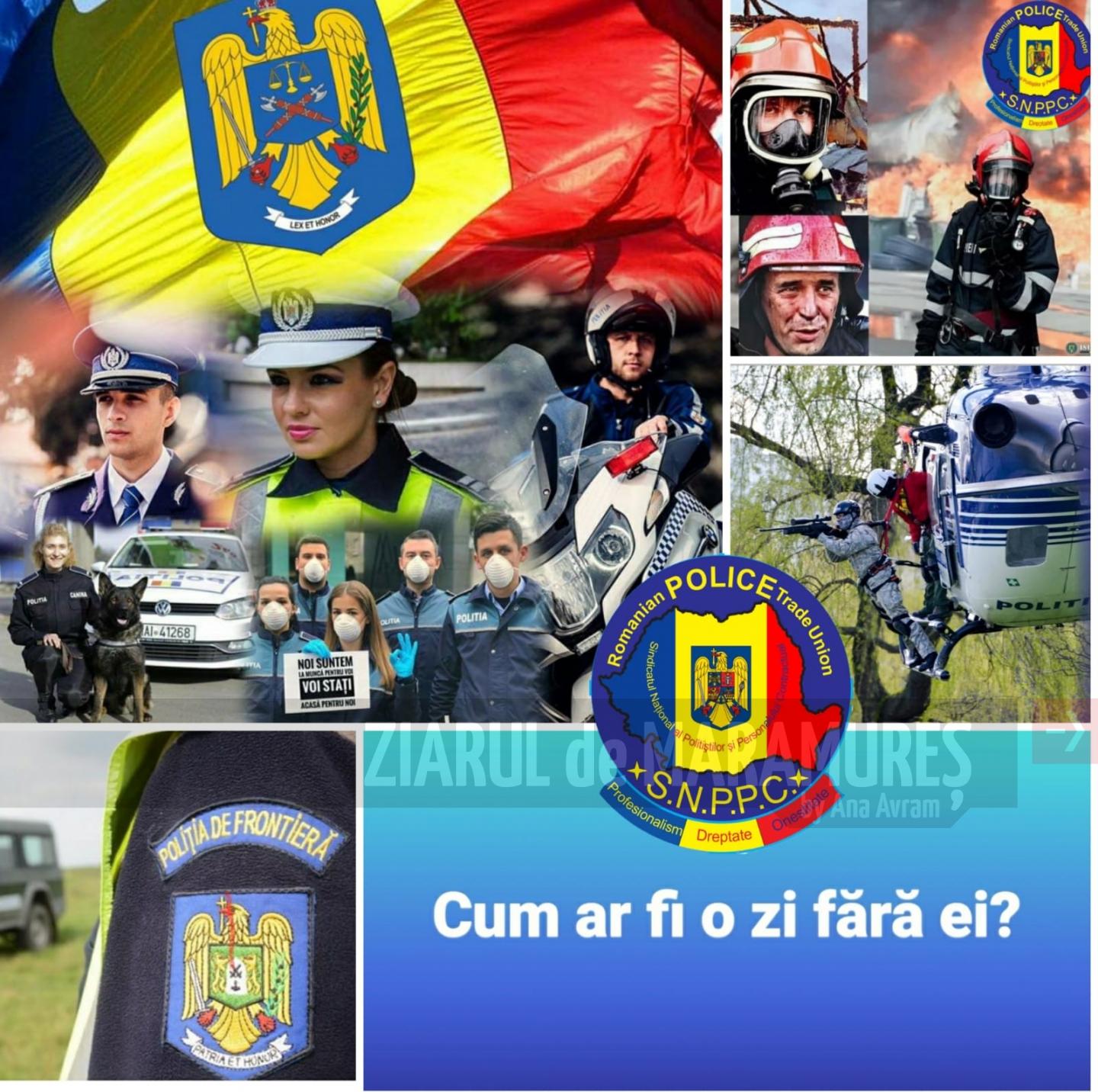 În 6, 7 și 8 iunie polițiștii protestează în stradă. Și din Maramureș vor fi participanți