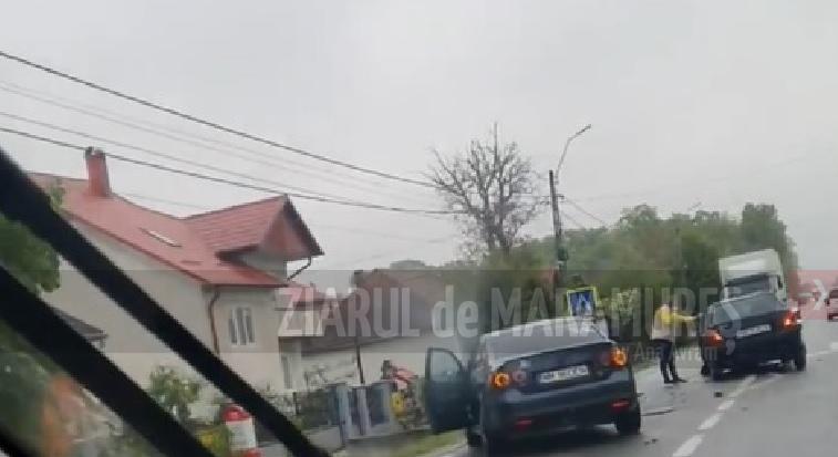 Accident rutier în centrul localității Satulung