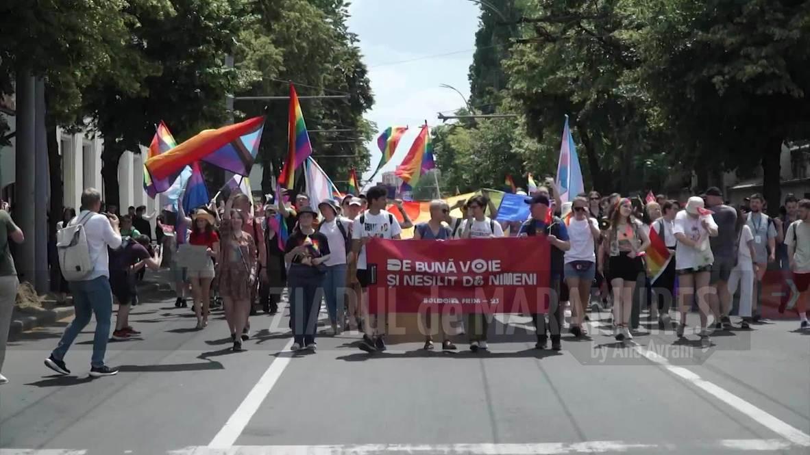 RMD: Activştii LGBT au mărşăluit fără a fi nevoie de protecţie din partea poliţiei