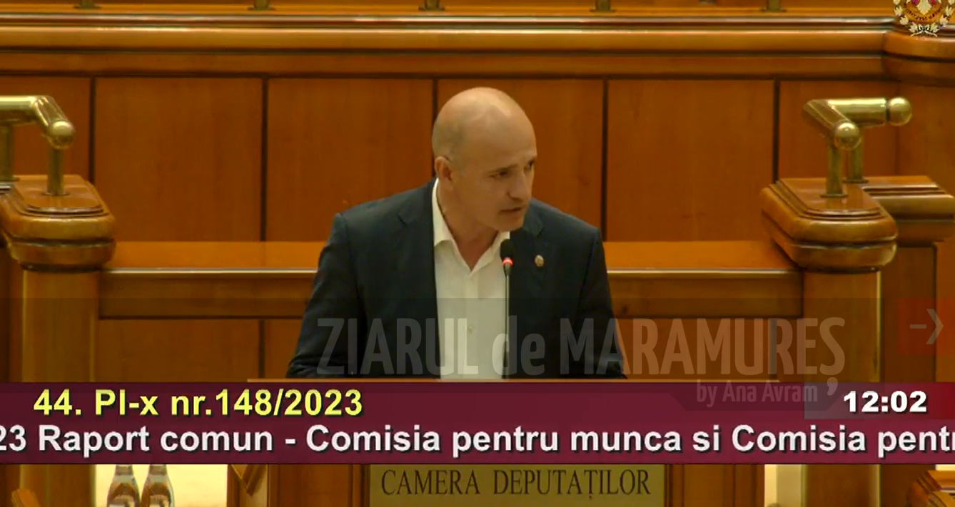 (VIDEO) Călin Bota, discurs incisiv în Camera Deputaților despre haldele de steril din jurul localității Baia Mare
