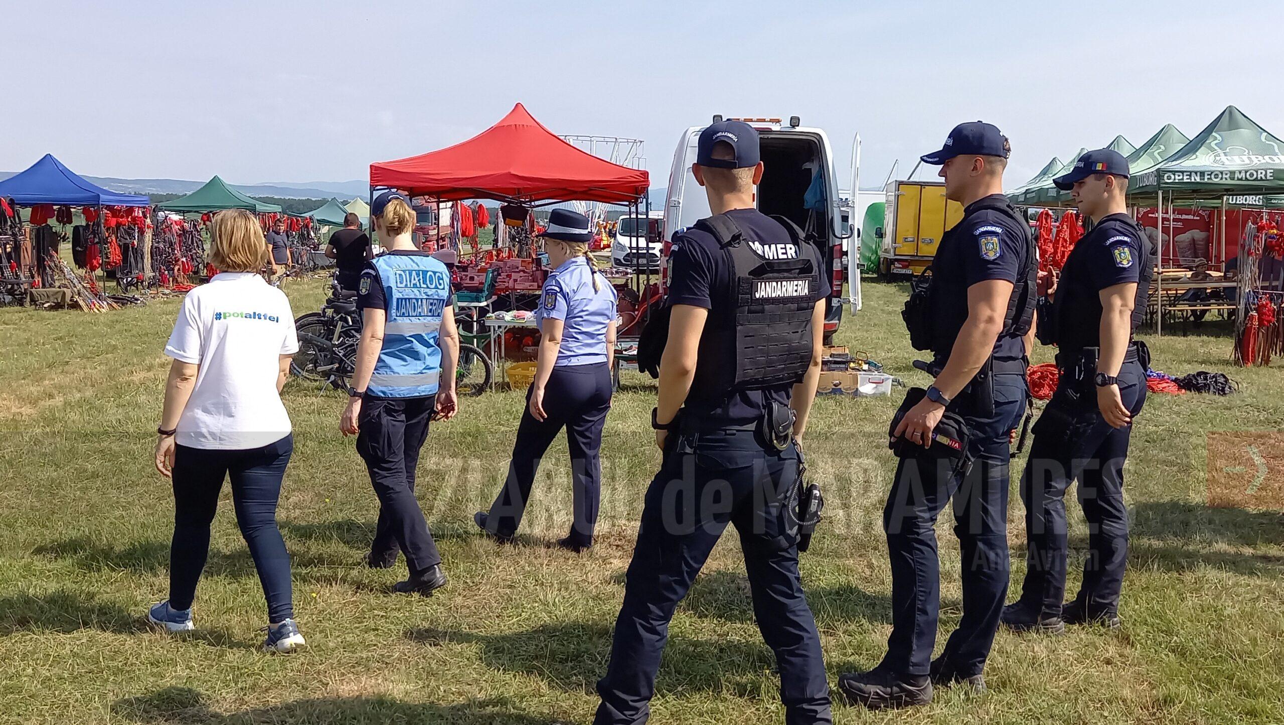 (FOTO)Jandarmeria Maramureș: Măsuri de asigurare a ordinii publice la festivalul de la Mireșu Mare