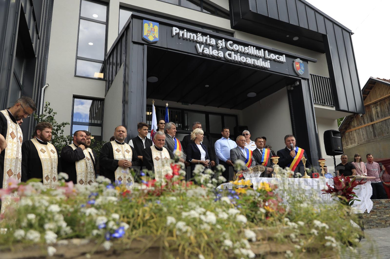 A fost inaugurat noul sediu al Primăriei Valea Chioarului. Gabriel Zetea a fost prezent la eveniment