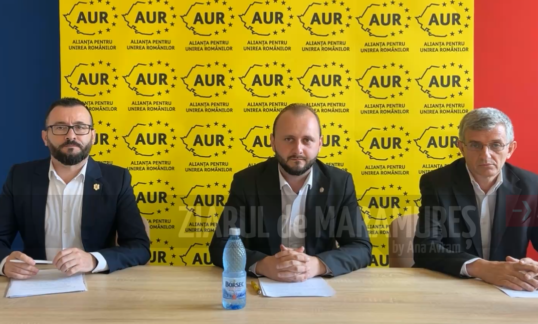 (VIDEO)Primul candidat la funcția de consilier județean AUR Maramureș anunțat de deputatul Darius Pop