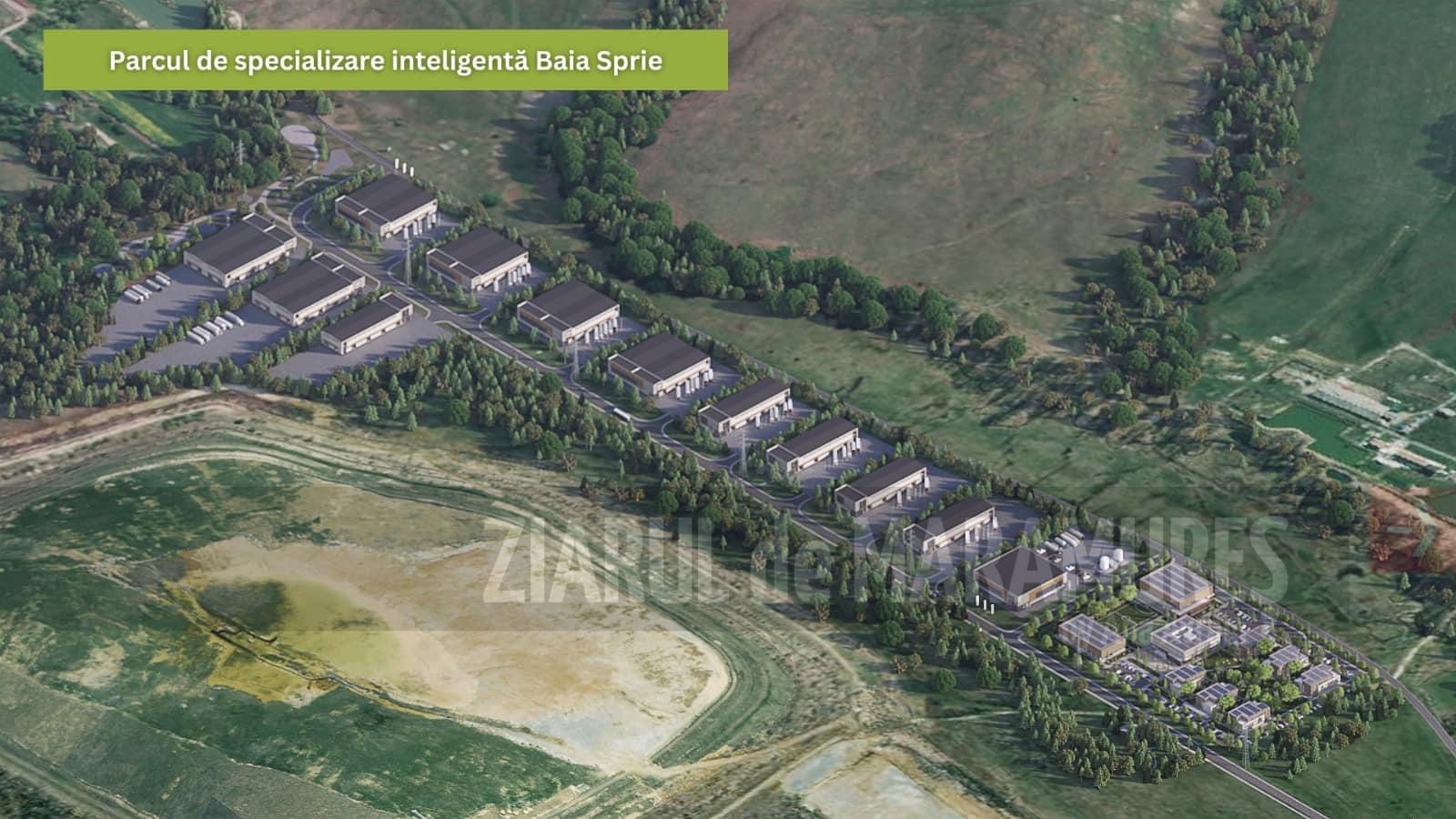 CJ MM: Parcurile industriale au intrat în linie dreaptă; Baia Sprie, Fărcașa, Șomcuta Mare și Târgu Lăpuș