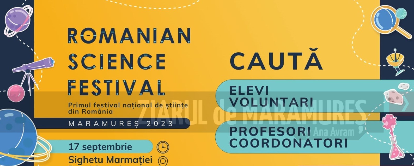 Romanian Science Festival ajunge în Sighetu Marmației. Zeci de experimente științifice realizate în Parcul Central