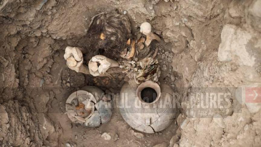 Arheologii au dezgropat o mumie veche de 1.000 de ani într-un cartier rezidenţial din Peru