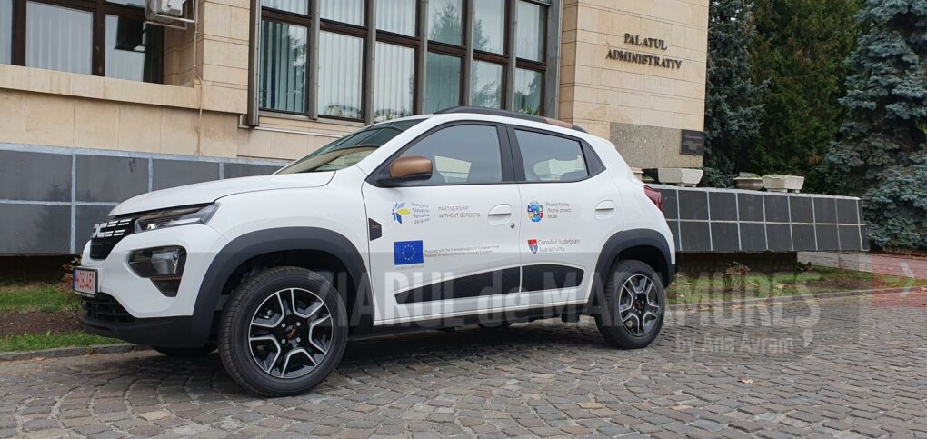 Primul autoturism 100% electric parte din parcul auto CJ Maramureș