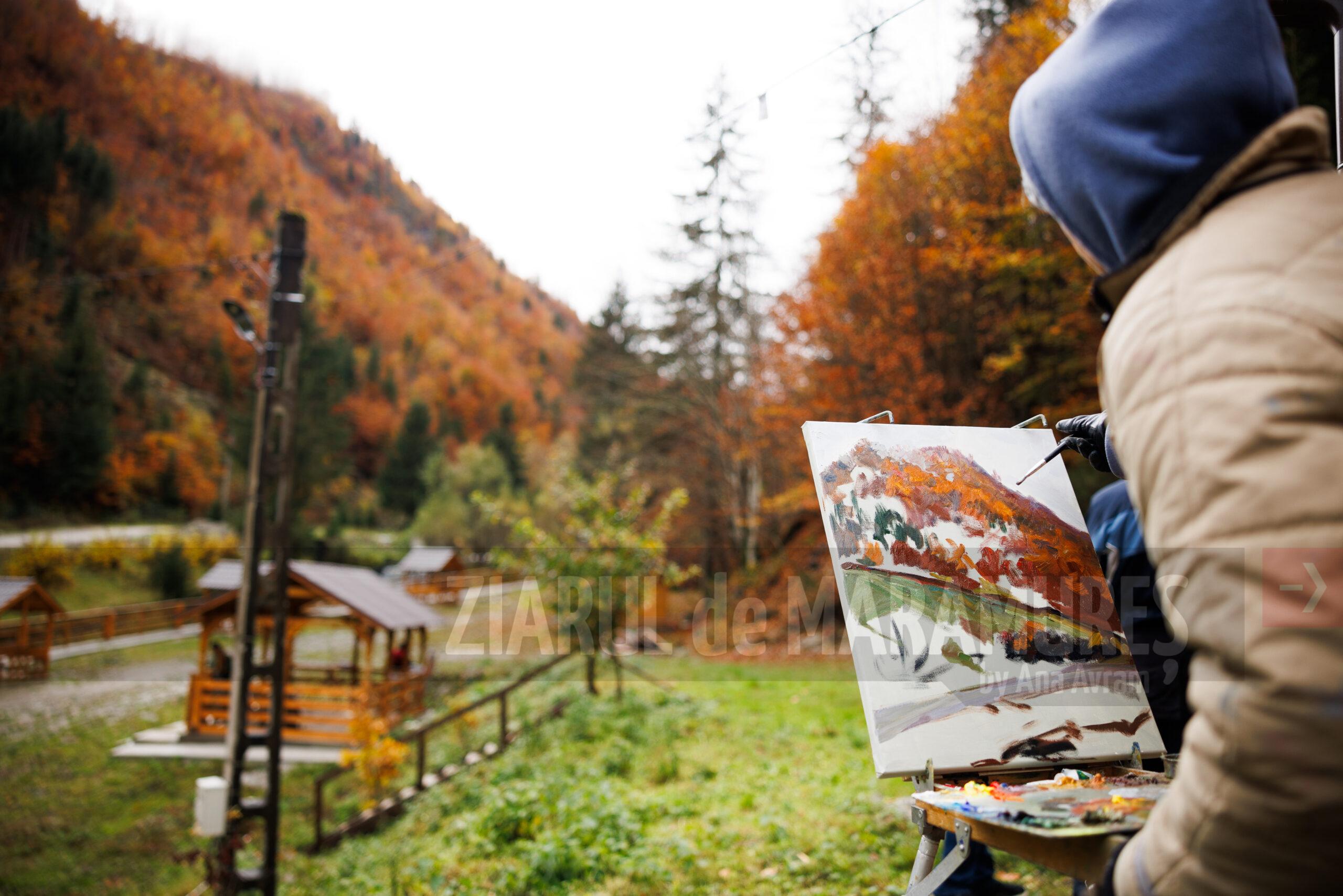 Tabără de creație la Repedea. Zeci de artiști transpun prin fotografie și pictură frumusețea județului Maramureș