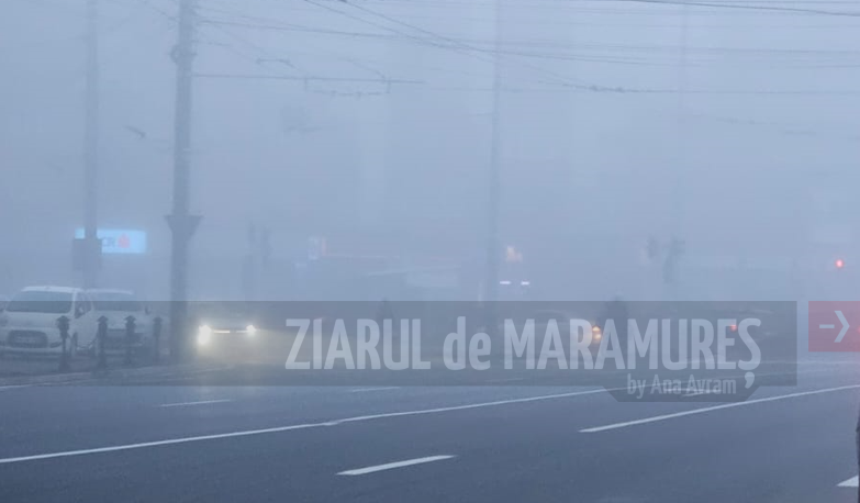 COD GALBEN de ceață în Baia Mare și alte localități din județul Maramureș
