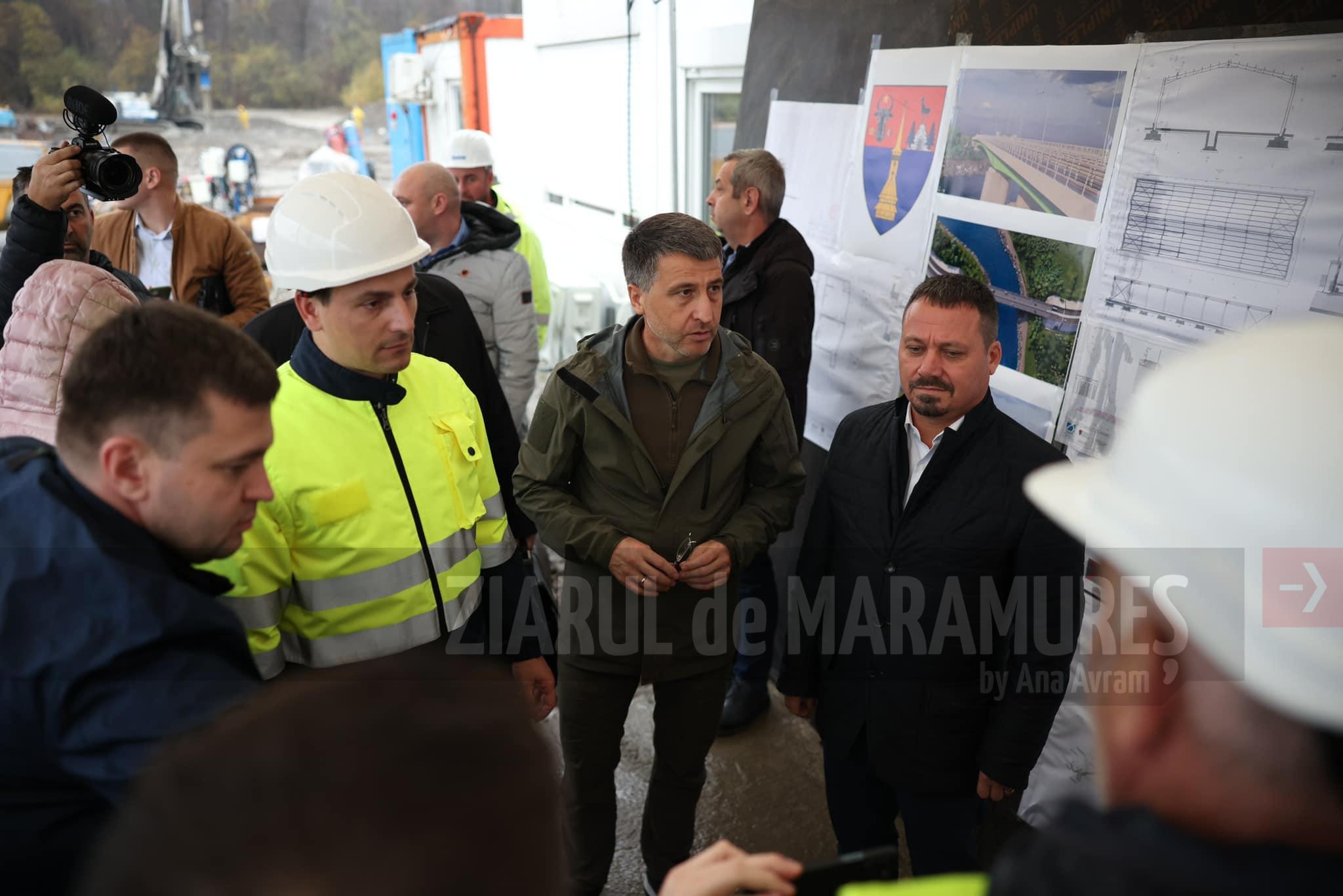 (VIDEO)Consolidarea colaborării cu autoritățile ucrainene pentru construcția noului pod peste Tisa