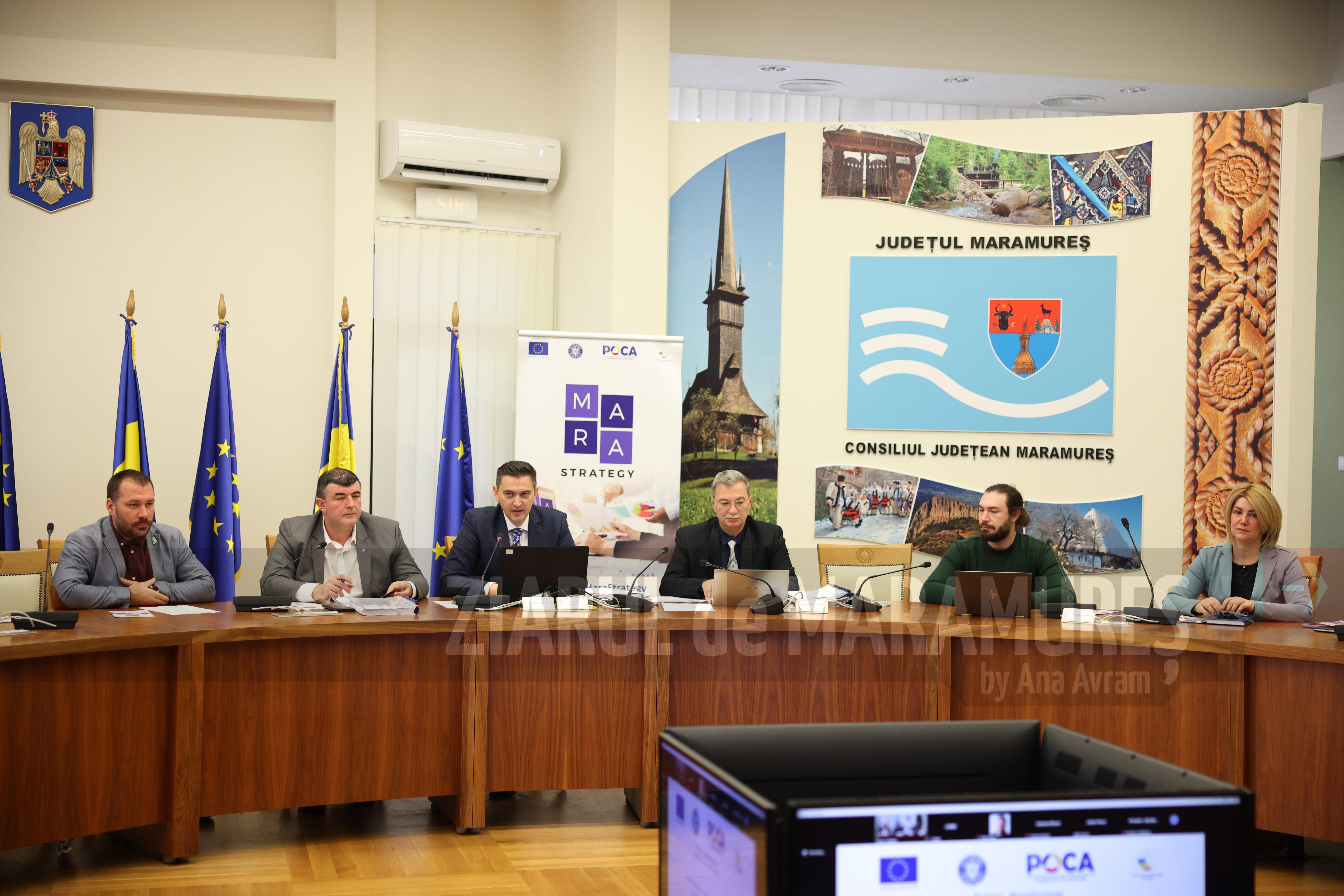 Consiliul Județean Maramureș finalizează proiectul Mara Strategy