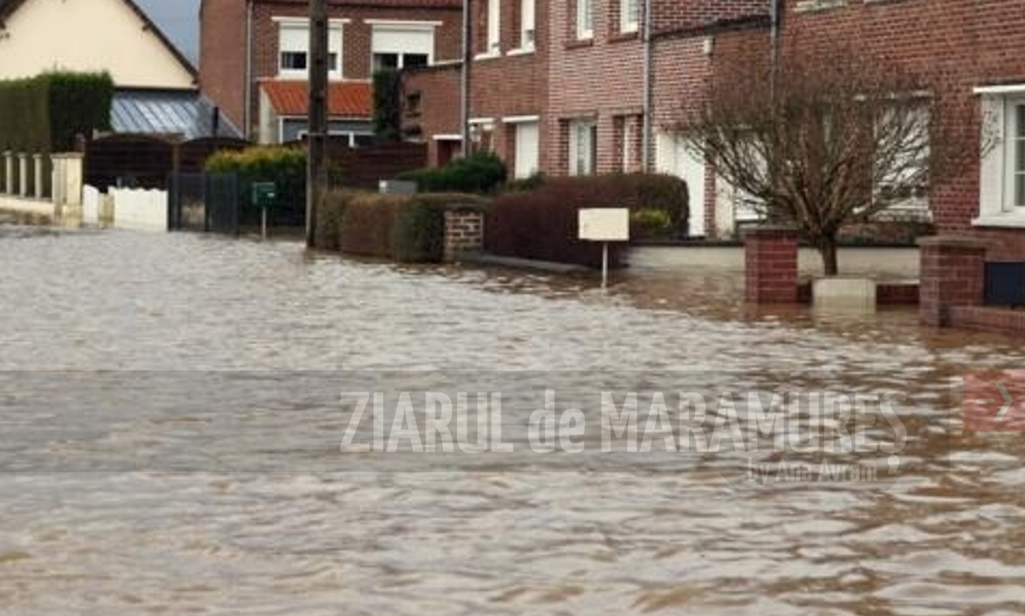 Inundaţii în nordul Franţei. Guvernul anunţă măsuri ”excepţionale”