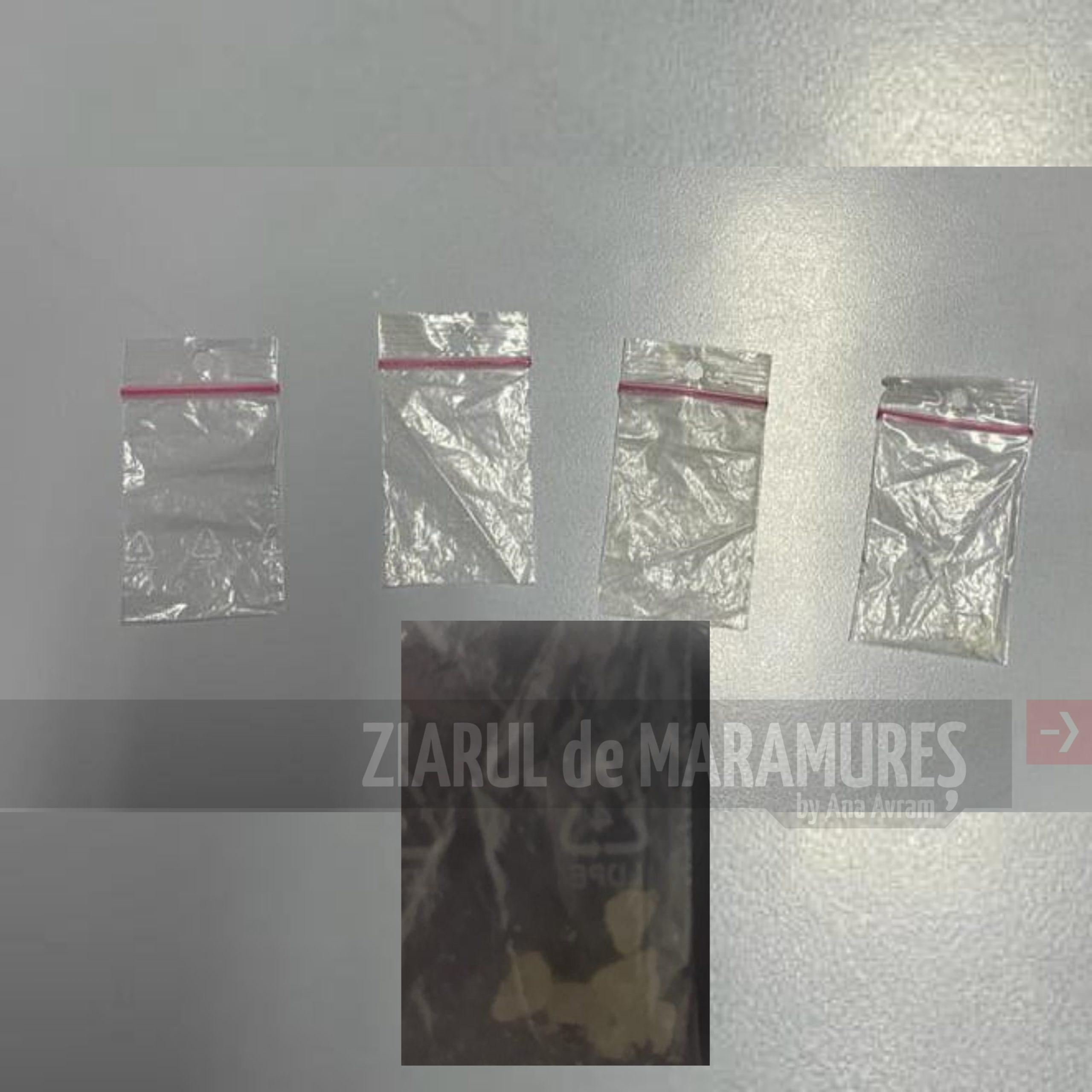 Jandarmii băimăreni au găsit mai multe plicuri cu droguri asupra unui bărbat