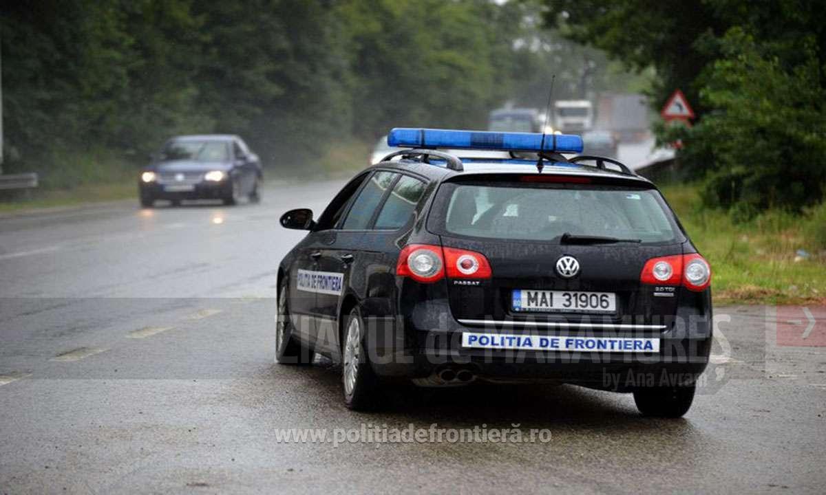 Șofer cu permisul suspendat, oprit în trafic în Vișeu de Jos