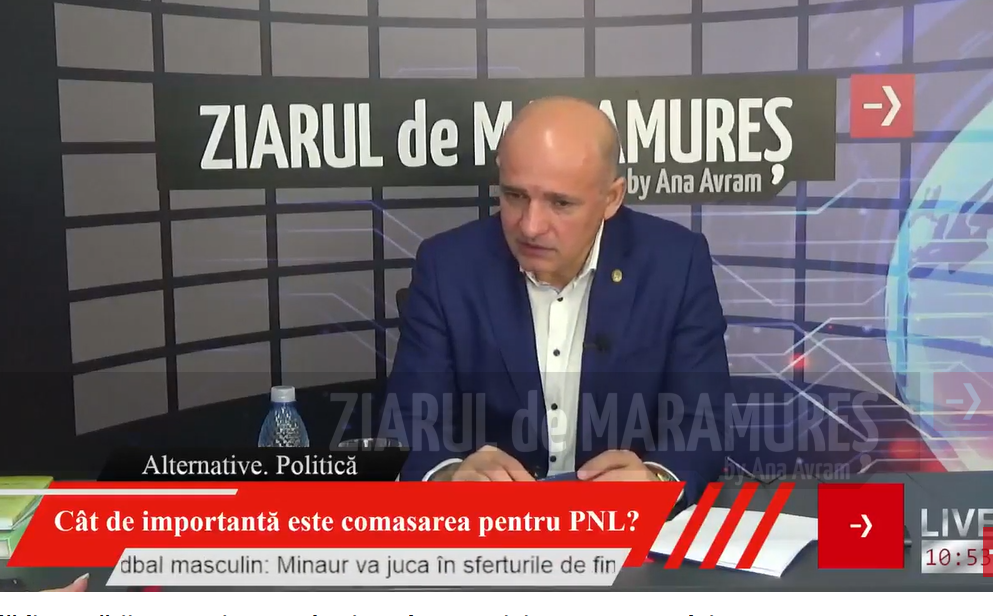 LIVE. Cât de importantă este comasarea pentru PNL? Invitat-Deputat Călin Bota, președinte PNL Baia Mare