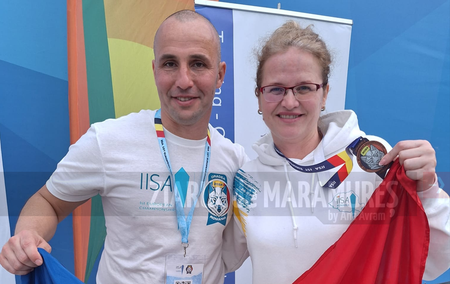 Delia Ana Kovacs și Liviu Bursuc au câștigat patru medalii la prima ediție a Campionatului European de Înot în Ape Înghețate
