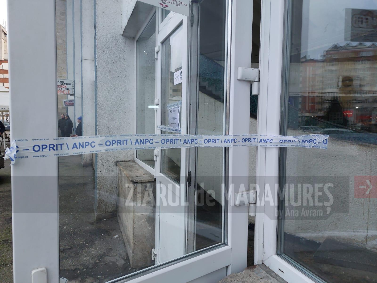 Clădirea Gării CFR Baia Mare a fost închisă de Protecția Consumatorului, VEZI VIDEO!
