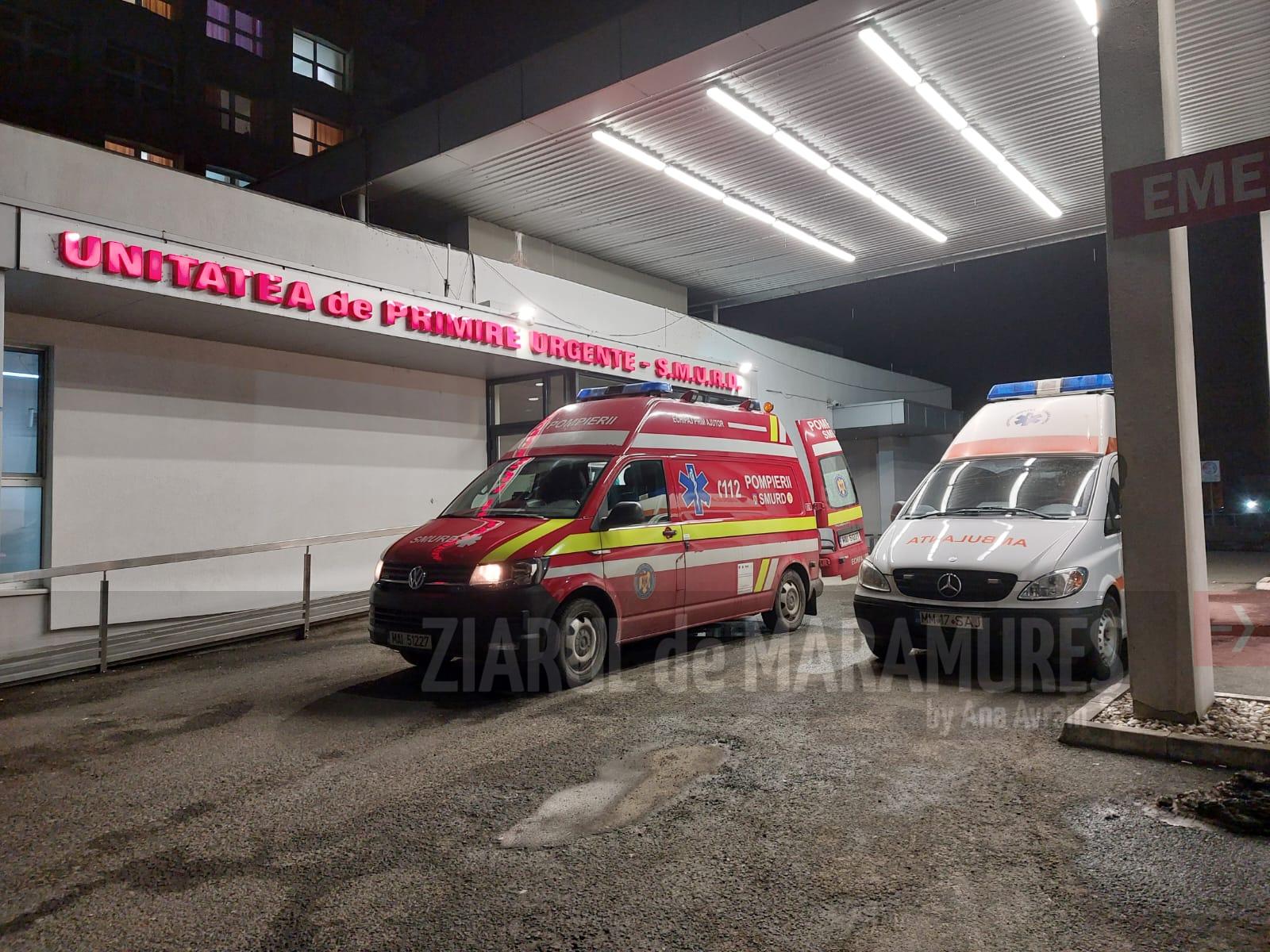 Atacat pe strada Victoriei din Baia Mare. Victima a fost transportată de urgență la spital