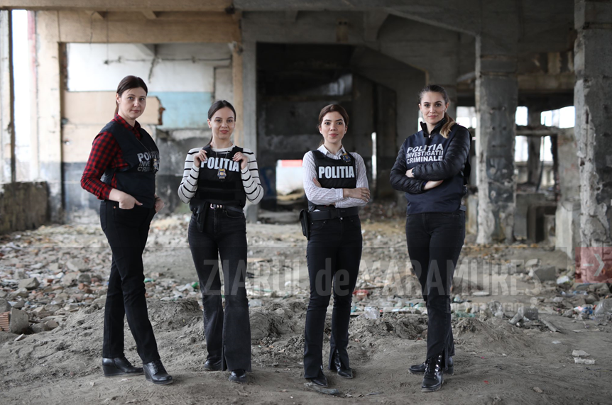Interviu. ”EU” devine ”NOI”. Ancuța, Oana, Adelina și Maria sunt polițistele Biroului de Investigații Criminale Baia Mare