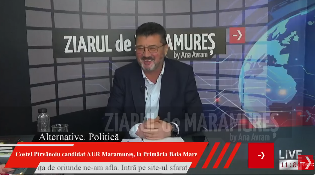 Costel Pîrvănoiu își dorește să devină primarul orașului Baia Mare.