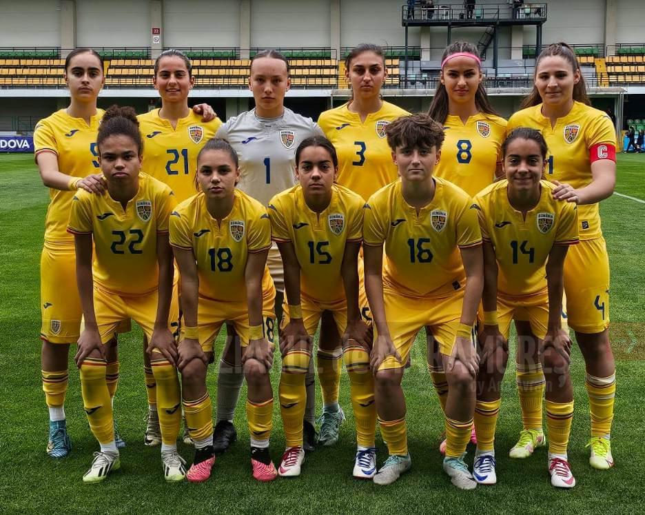 Andreea Cândea de la ACS Fotbal Feminin Baia Mare a impresionat la Turneul de Dezvoltare UEFA din R. Moldova.