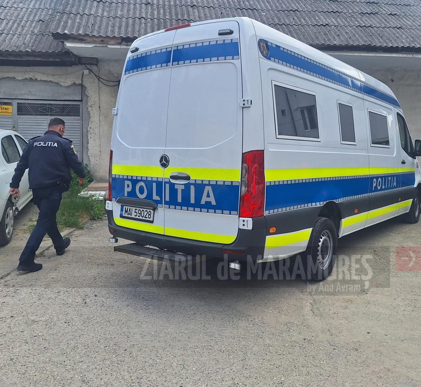 Cinci oameni din Târgu Lăpuș, arestați pentru scandal și bătaie.