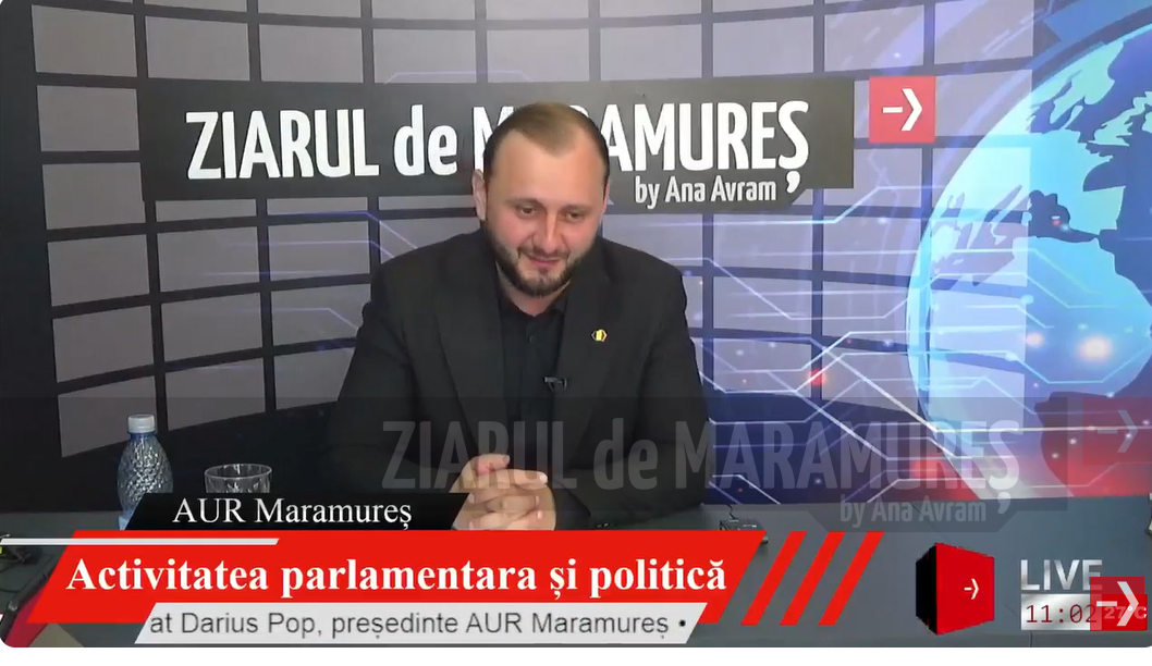 Activitatea parlamentară și politică a deputatului AUR Maramureș, Darius Pop