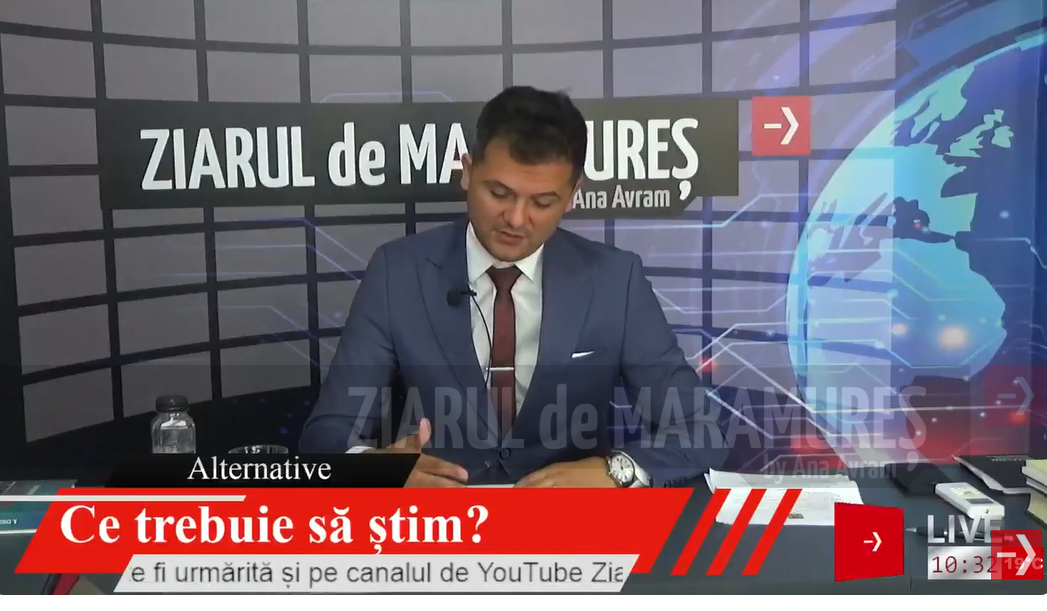 (LIVE)Cine se află în spatele OMD Maramureș? Adrian Vlad, invitat la ALTERNATIVE