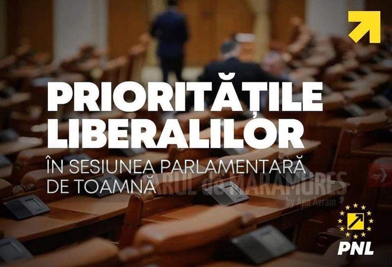 Sesiunea de toamnă a Camerei Deputaților vine cu multe priorități legislative ale Grupului Parlamentar PNL