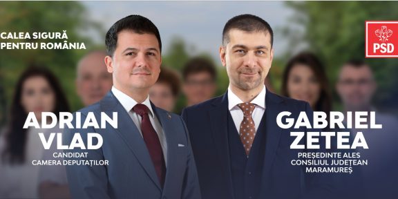 Ing. Vlad Adrian este propunerea PSD Maramureș pentru Parlamentul României!