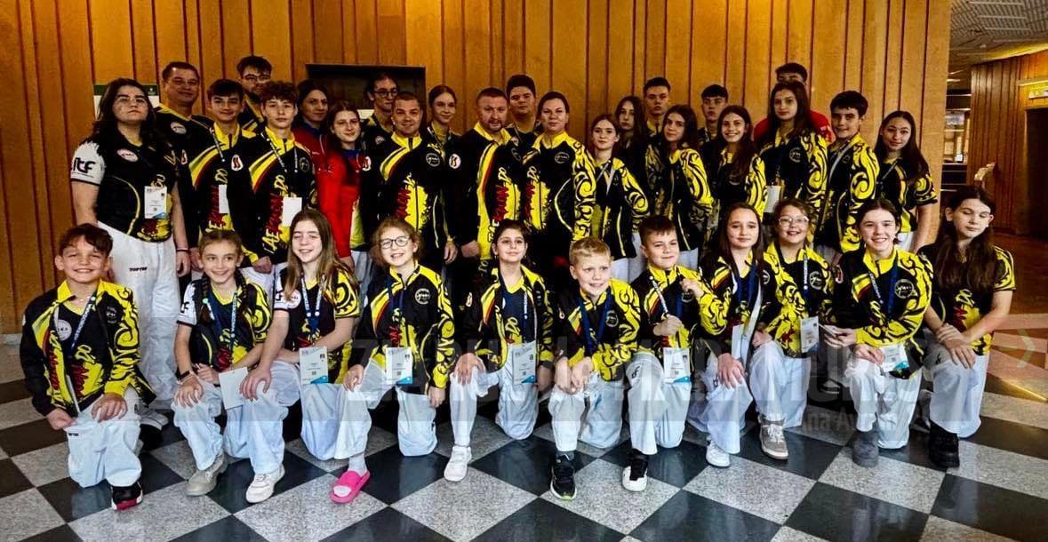 Rezultate extraordinare obținute de echipa lui Dan Goron, la competiția Cupa Balcanică la Taekwon-do ITF, Bulgaria