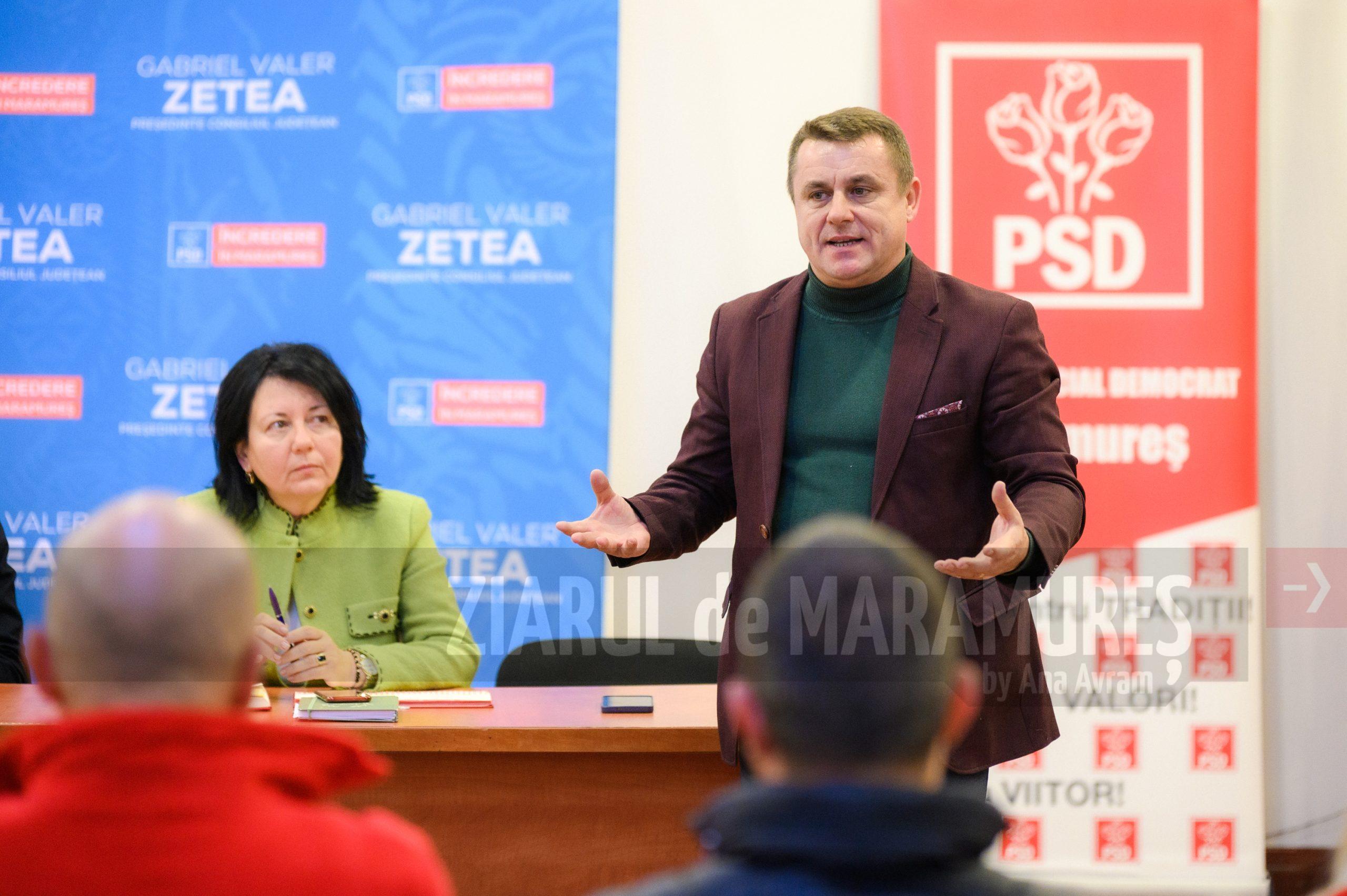 PSD Maramureș a început seria întâlnirilor zonale