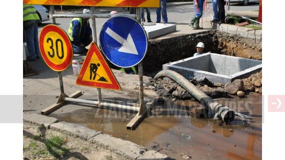 Reparații la rețeaua de apă în Baia Mare: străzi afectate de echipele VITAL
