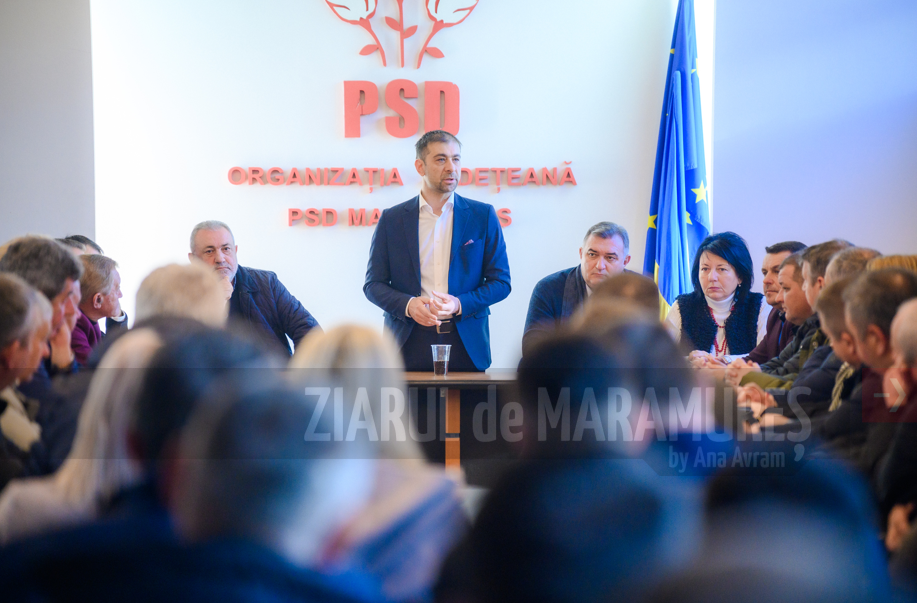 PSD Maramureș se mobilizează pentru alegerile parlamentare din 1 Decembrie