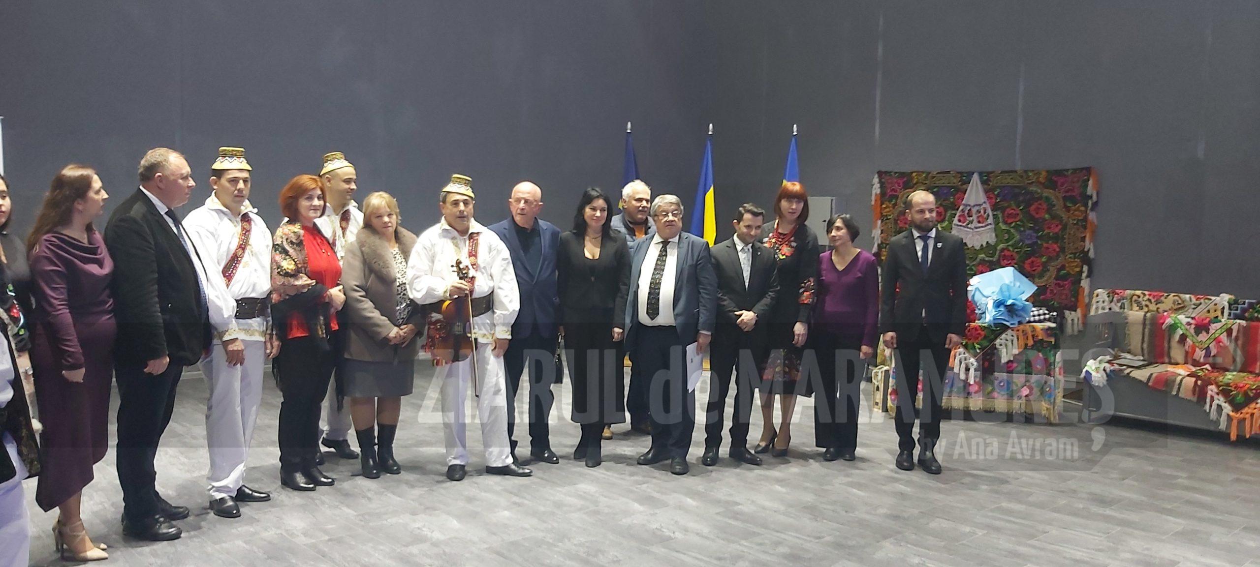 Participarea la celebrarea acordării titlului de ”Tezaur uman viu” violonistului Ivan Shiman din Solotvino