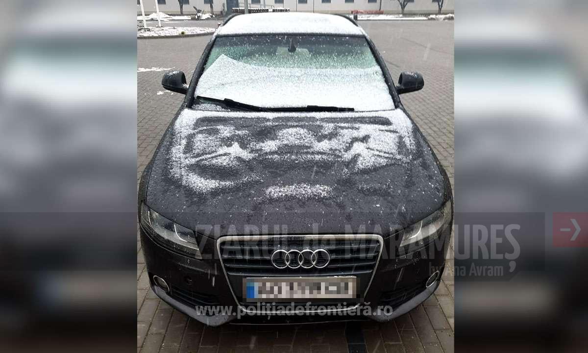 Mașină căutată de autoritățile italiene, oprită la frontiera în PTF Sighetu Marmației