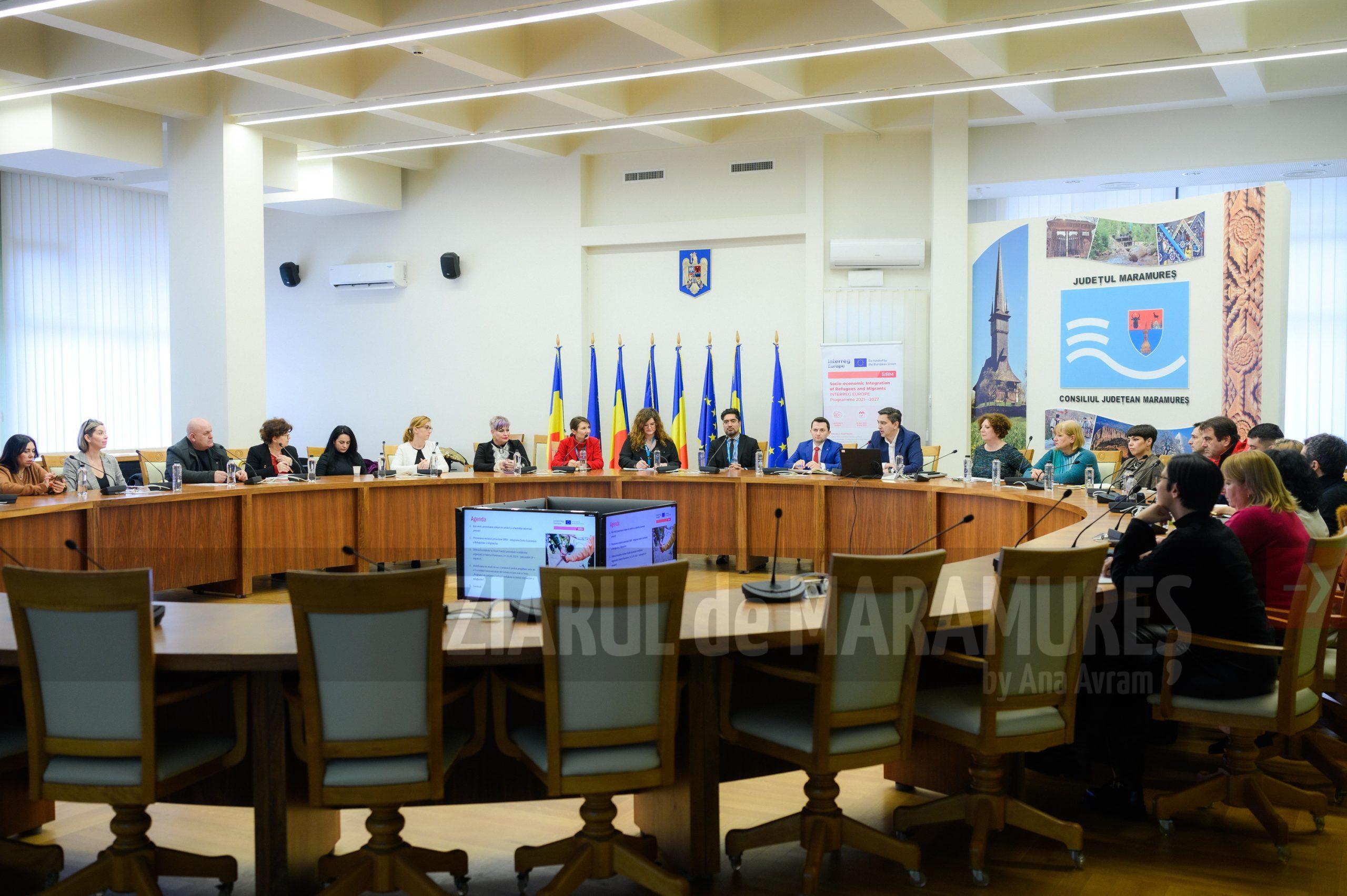 Dialog constructiv privind integrarea socio-economică a refugiaților și migranților, desfășurat sub egida proiectului SIRM