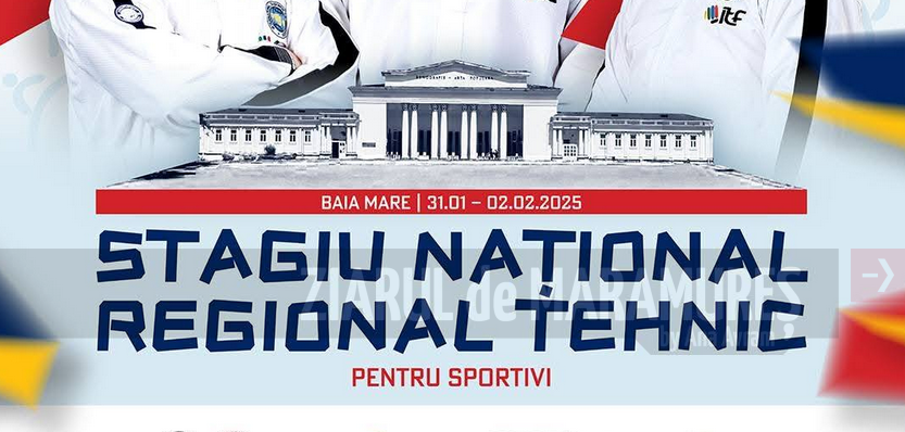 Primele evenimente sportive din 2025, organizate de către Federatia Romana de Taekwon-do ITF 🇷🇴 au loc în Baia Mare